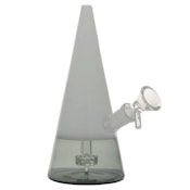 7" Peak Bong - White