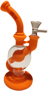 Puff Pipes - FLX | Silicone Conductor- Orange