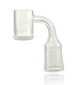 West Coast Gifts - Gear Premium Quartz 10mm Female 45 degree Banger w/ flat top & opaque bottom