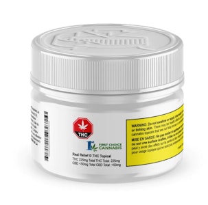 First Choice Cannabis - First Choice| Real Relief THC:CBD Topical 60ml | Balance