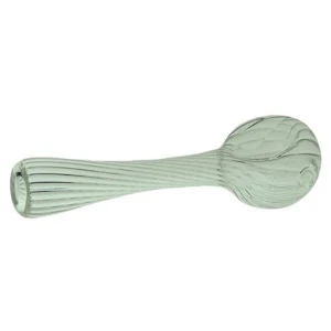 Puff Pipes - High Guy| Clear Ribbed Spoon