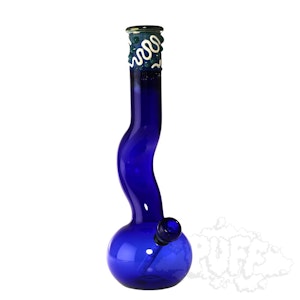 Puff Pipes - High Guy| Warp 1 Round Blue 14"