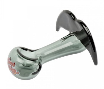 West Coast Gifts - 4" Moustache Ride Hand Pipe - Smoke