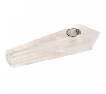 Humble + Fume - Rose Quartz Crystal Pipe