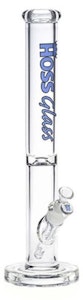 Accessories - BLUE 18" 50mm Straight Tube w/ Embossed Base
