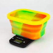 Truweigh | Mini Crimson Collapsible Bowl 100G X 0.01G - Rasta