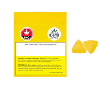 Wana - Wana Quick Lemon Cream Hybrid Soft Chews 2x4.5g