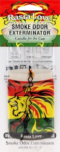 Smoke Odor - Odor Eliminator Candle for the Car (Rasta Love)