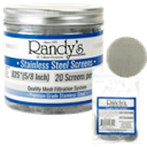 Randy's - Stainless Steel  Screens - 20 pack (0.625)