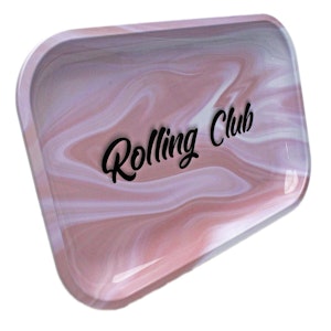 Rolling Club - Metal Rolling Tray Medium (Pink)