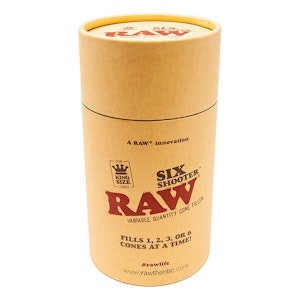RAW - RAW SIX SHOOTER CONE FILLER KING SIZE
