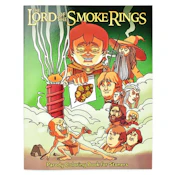 Wood Rocket | Adult Cannabis Colouring Book -Lord of the Smoke Rings~