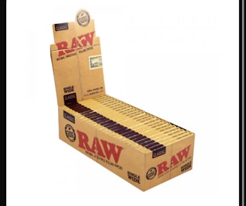 West coast.Gifts - Raw classic natural unrefined rolling papers single wide