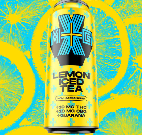 XMG+ Lemon Iced Tea (THC/CBG) 355ml