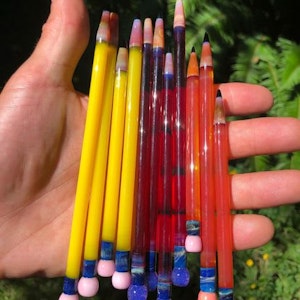 Valdes Glass  - Pencil Dabber - Assorted Colours - Large