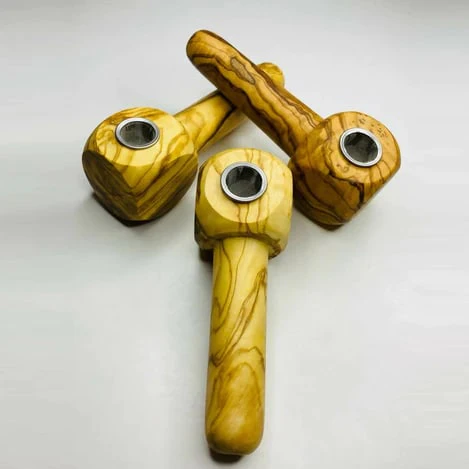 MBC - Olive Wood Apple Pipe Main Image