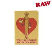 RAW - WOULD DOOBIE MY VALENTINE CARD