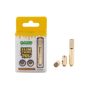 Ooze - Ooze Slim Twist 510 Wax Atomizer Kit - Gold