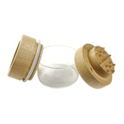 RYOT WOOD GR8TR w/ CLEAR JAR - Beech Top