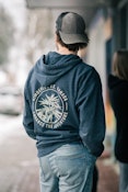 EON HOODIE HEATHER NAVY | 2XL