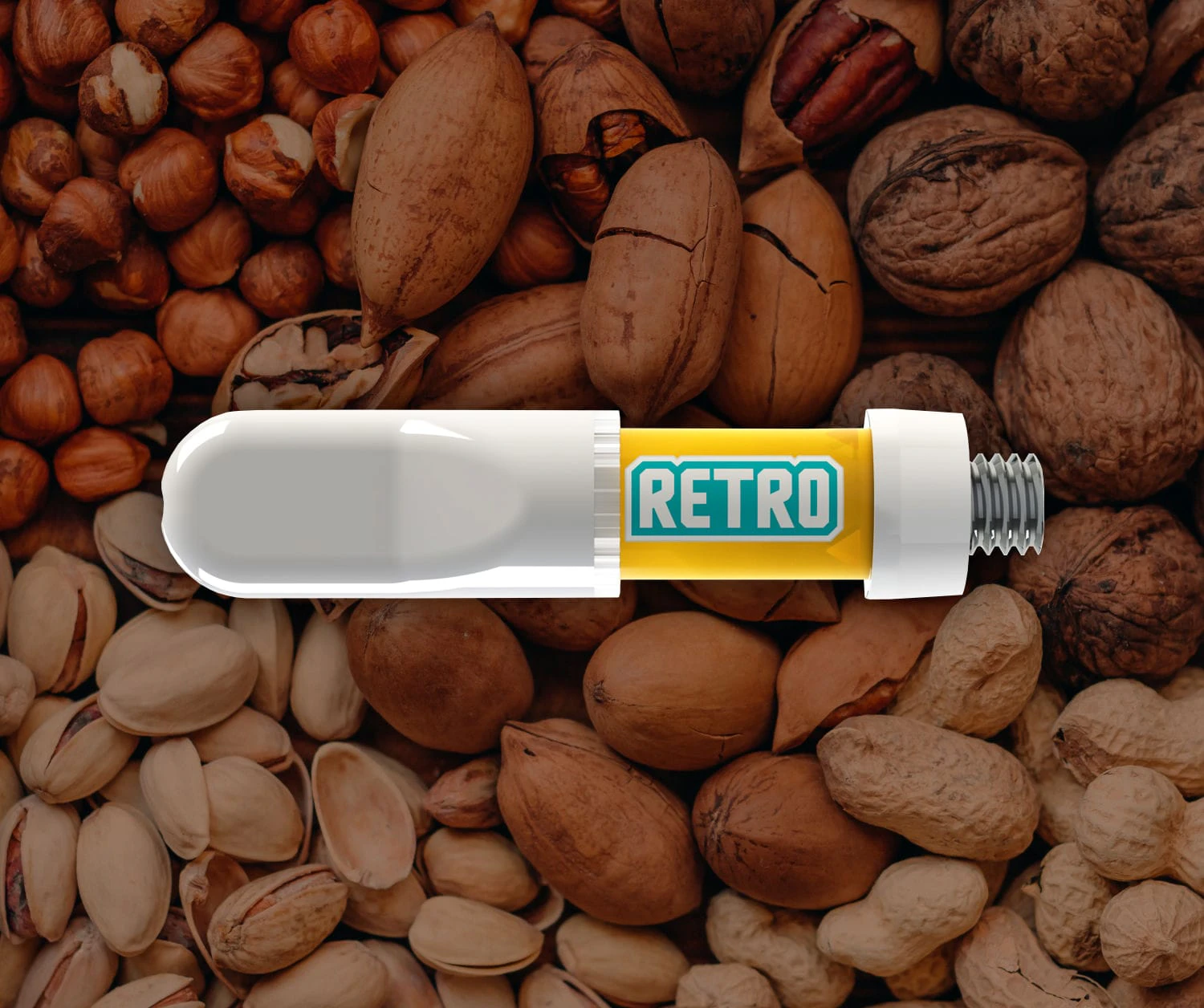 Weed Pool - R2 Full Spec Honey Oil Cart (1mL) - Retro Cannabis Main Image