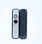 3-Piece Magnetic Metal Zinc Pipe | Black/Silver