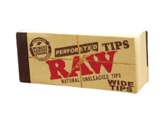 Raw Perforated Wide Tips