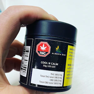 Alberta Bud - Cool n Calm 50ml 100mg:100mg Topical Cream