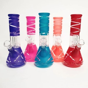 NoName - 8" Percolator Bong - Teal