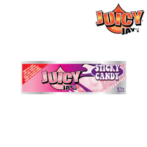 Juicy Jay's - Sticky Candy Superfine 1 1/4" Rolling Papers