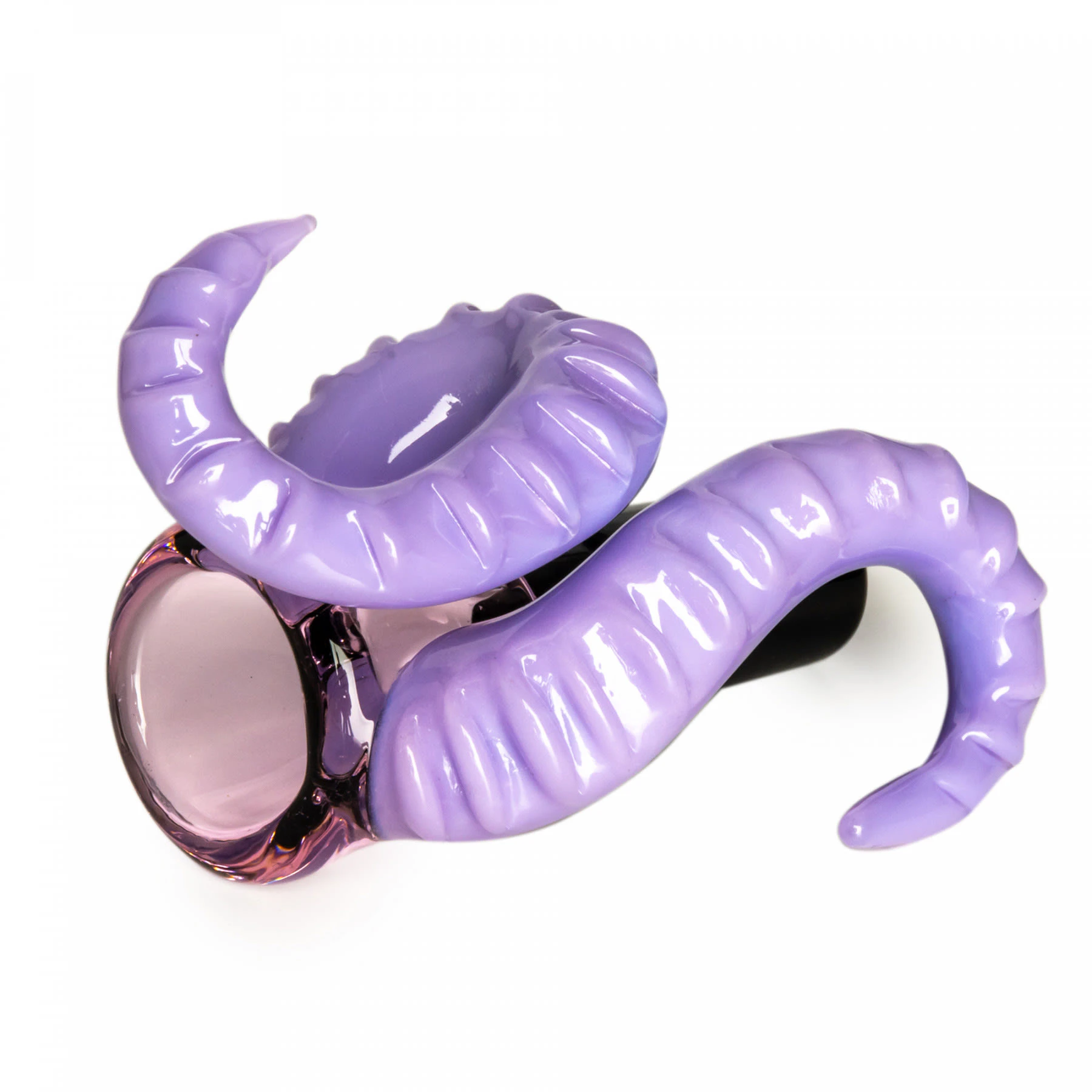 RED EYE TEK GLASS - TENTACLE BOWL 14MM - PURPLE SLYME + PINK Main Image
