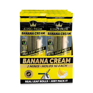 Turning Point  - King Palm - Banana Cream- 2pk