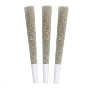 JBuds Craft Cannabis - SOUR DRAGON PRE-ROLLS - 0.5g x 3