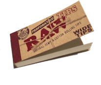 Rolling Tips - Perforated Wide  (RAW)
