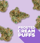 Frosted Cream Puffs (28g) - Spinach