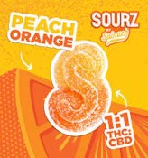 Spinach SOURZ - Peach Orange 1:1 - 5x2mg