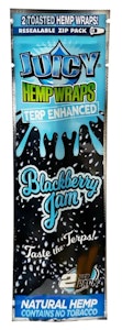 Juicy Jay's - Hemp Wraps | Blackberry Jam TERP Enhanced 2-pack