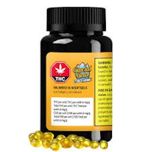 Glacial Gold - CBD 50 SOFT GELS - 50 CAPS