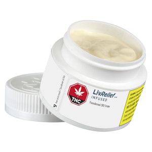 LivRelief - Transdermal CBD Cream 50ml Creams and Lotions