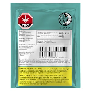 DREAM CO - DREAM TOKERS Disposable - Disposable Vape 1.2g