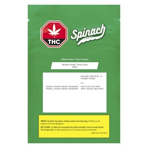 Spinach - Grindz - Citrus Crush 7g Dried Flower