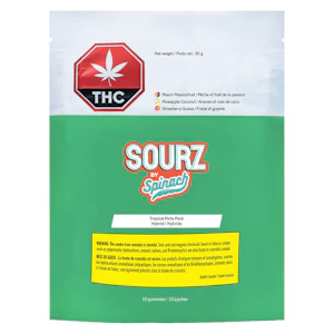 SOURZ by Spinach - SOURZ by Spinach - Tropical Party Pack - 10 pack