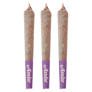AMBR - Indica BSCTI Infused Pre-Roll 3x0.5g Distillates