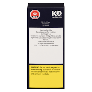 Weed Pool - 1g - K.O. by NightNight - 3:2:1 K.O. Blue Widow 510