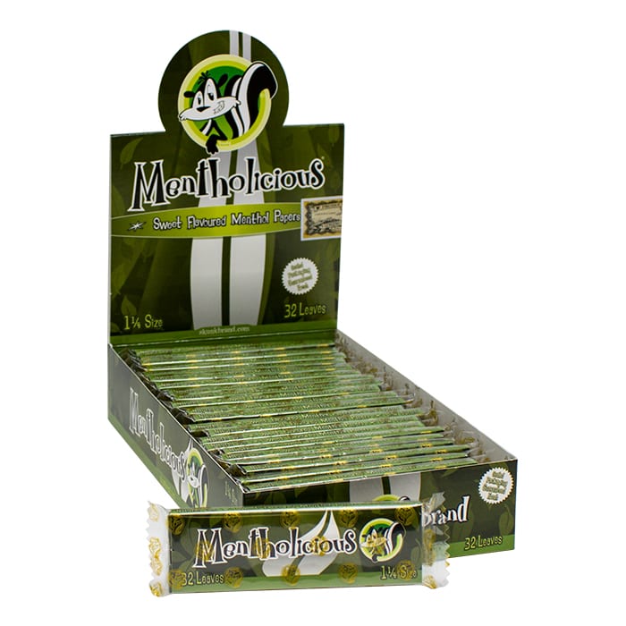 Skunk Rolling Paper Mentholicious  1.25"