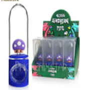 Mushroom Silicone & Glass Pipe