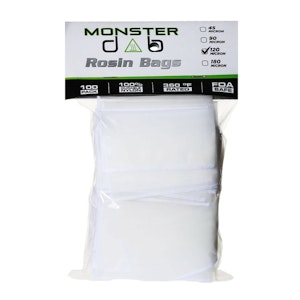 Monster Dab - Monster Dab Rosin Bag 2" x 4" 180 Micron