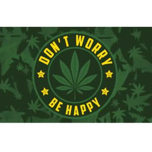 Canadian Distributor Inc. - Don't Worry Be Happy Flag