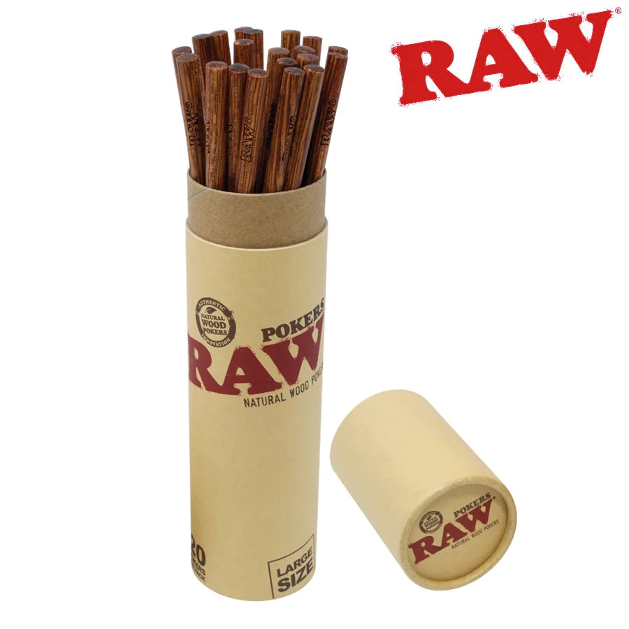 Raw Natural Wood Pokers