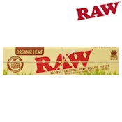 ORGANIC NATURAL UNREFINED HEMP KING SIZE SLIM